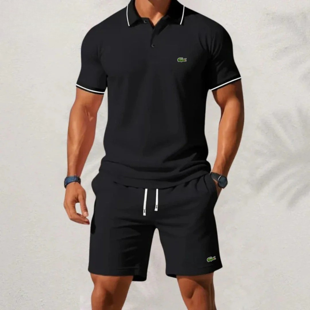 Poloshirt en Short Set