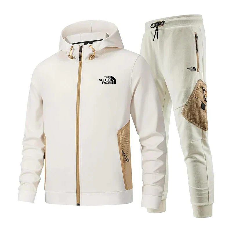 Herenhoodie met lange mouwen, trainingspakset