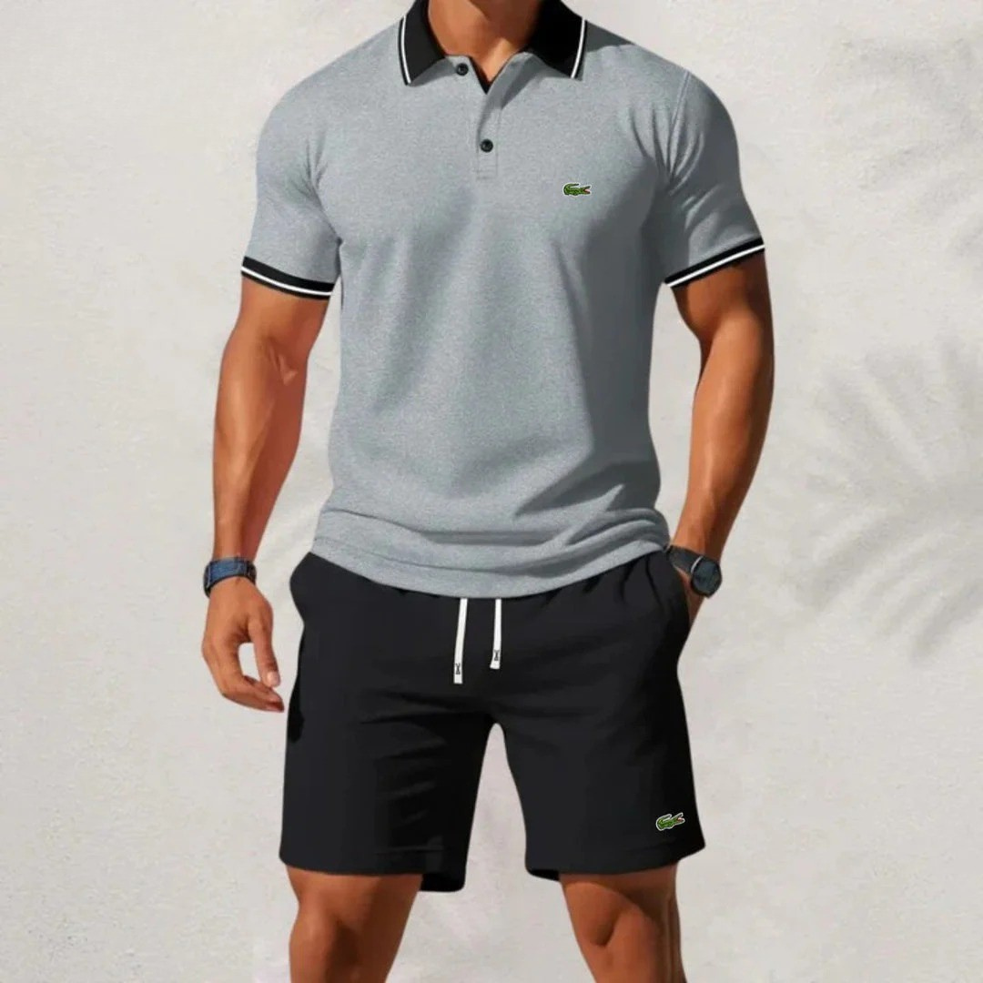Poloshirt en Short Set