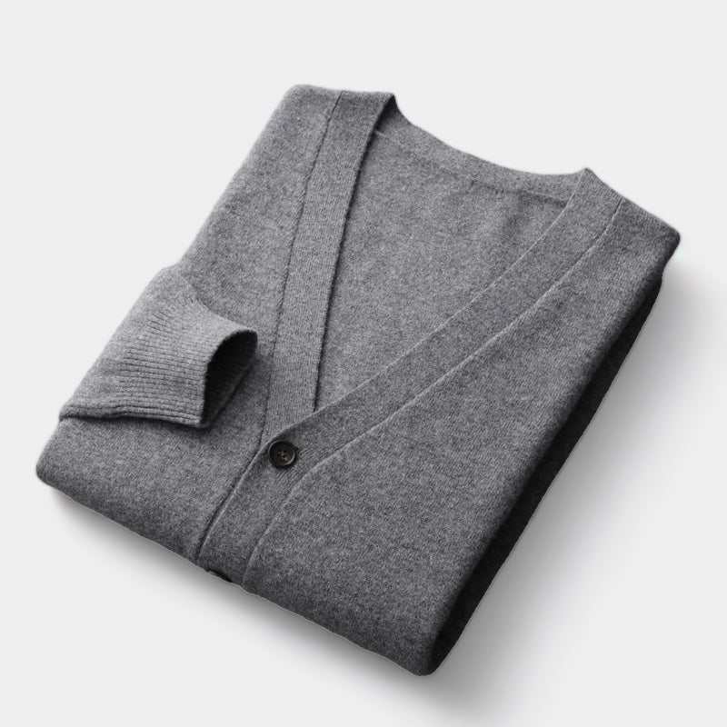 Vesttrui met knopensluiting