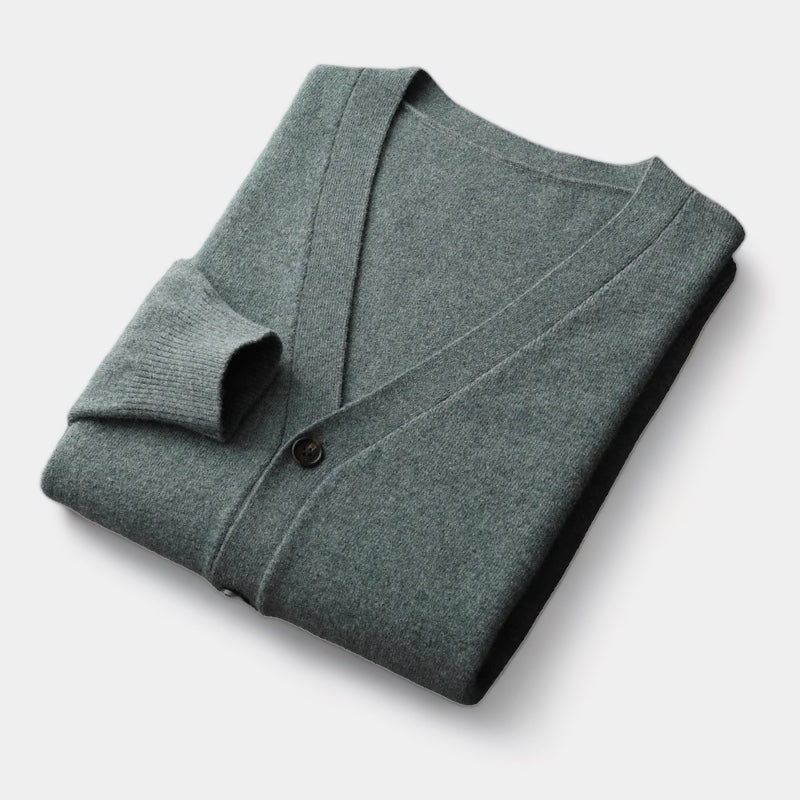 Vesttrui met knopensluiting