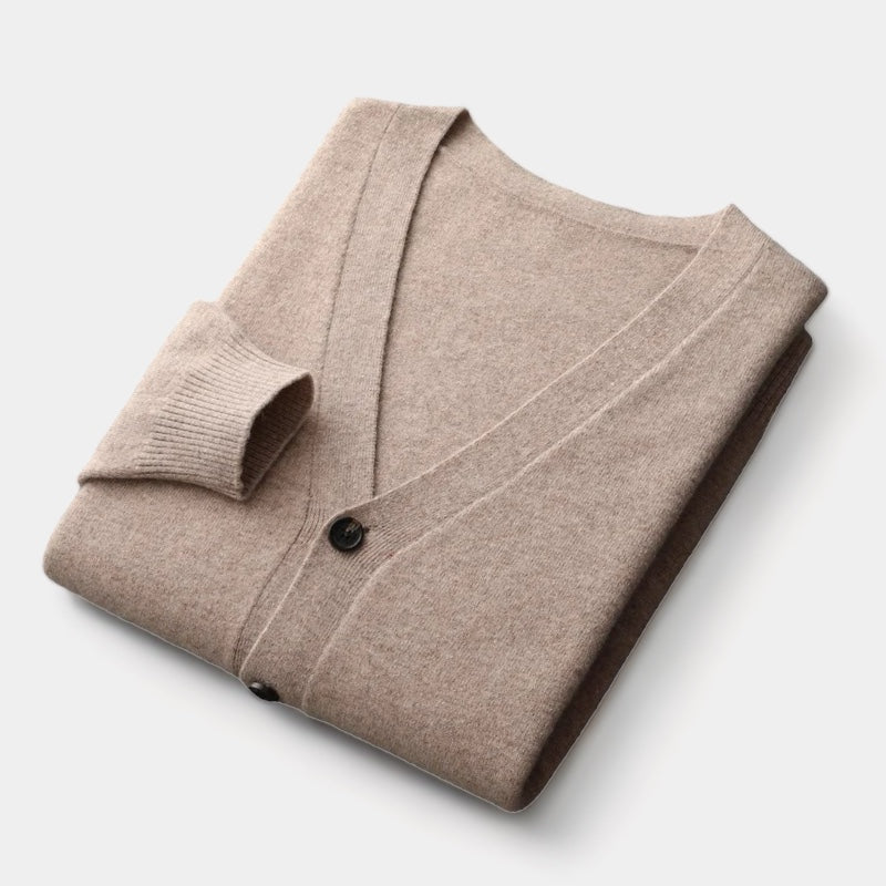 Vesttrui met knopensluiting