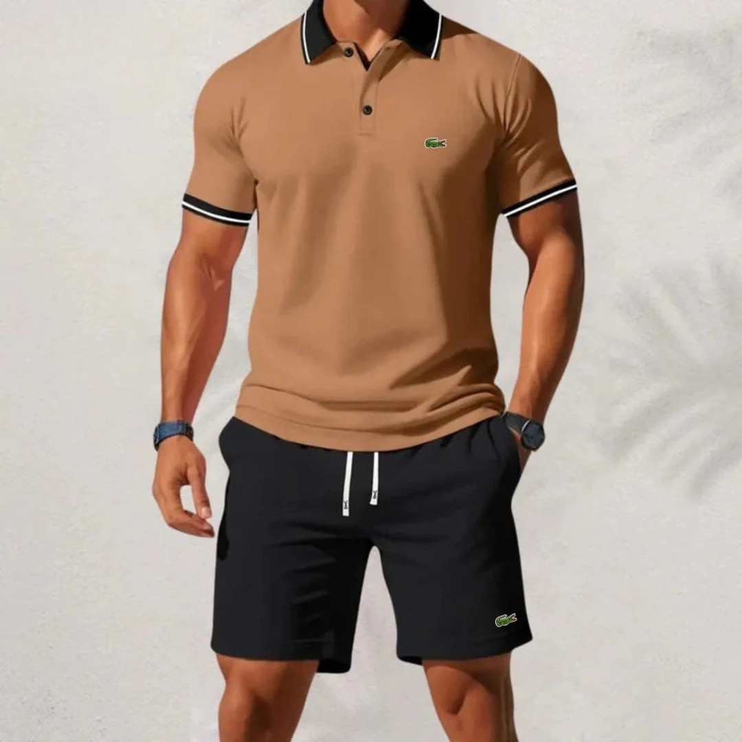 Poloshirt en Short Set