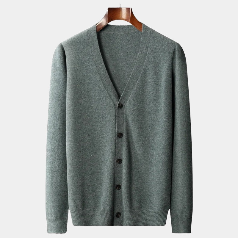 Vesttrui met knopensluiting