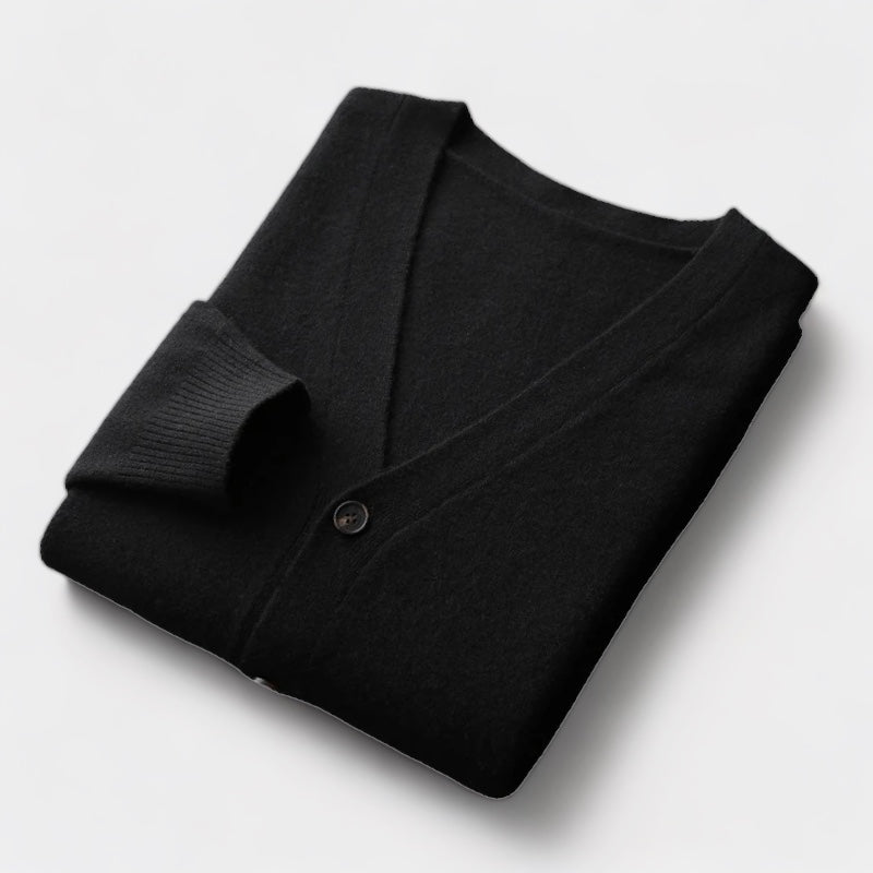Vesttrui met knopensluiting