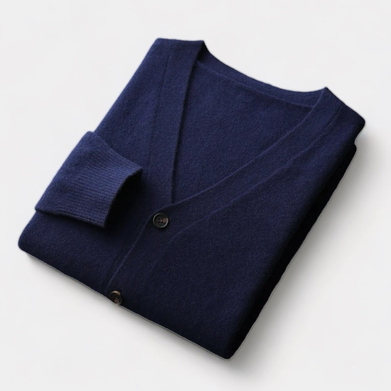 Vesttrui met knopensluiting