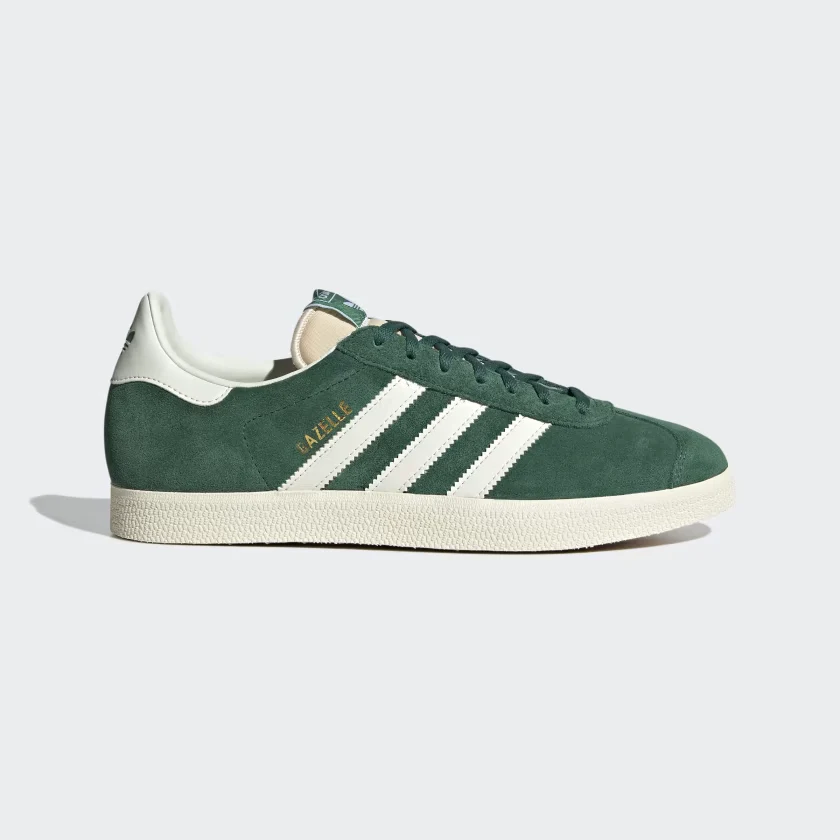 Gazelle Sneakers (Dutch translation: Gazelle Sneakers is the same in Dutch, but if you meant a literal translation it would be Gazelle Sportschoenen, however Gazelle is a brand name so it stays Gazelle Sneakers or Gazelle Sportschoenen depending on context. I will use Gazelle Sportschoenen.) Gazelle Sportschoenen