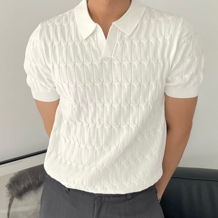 Getextureerde Polo